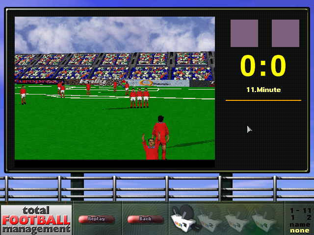 Gameplay of Total Football Management