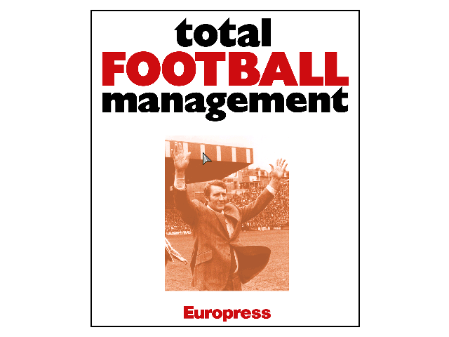 Title screen of Total Football Management