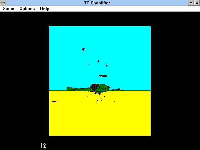 Gameplay of TC Choplifter