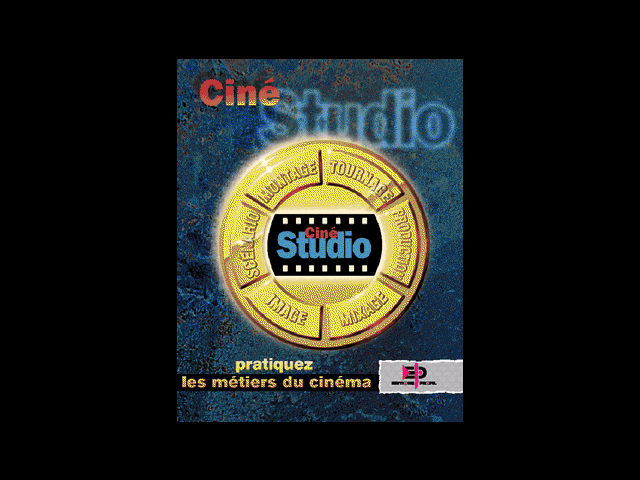 Title screen of Ciné Studio