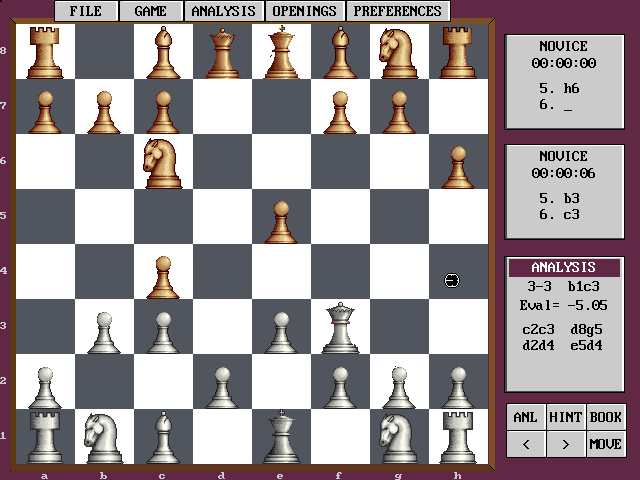 Gameplay of Grandmaster Chess (CD-ROM Edition)