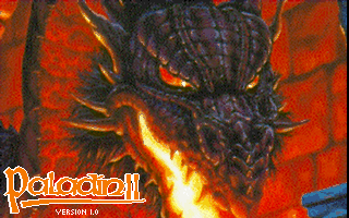 Title screen of Paladin II