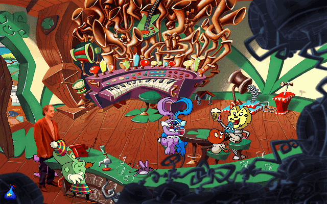 Gameplay of Toonstruck