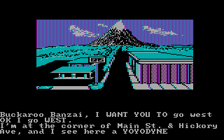 Gameplay of The Adventures of Buckaroo Banzai: Across the Eighth Dimension