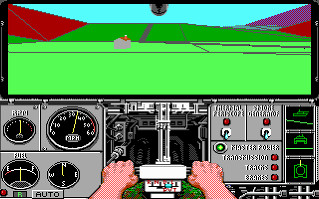 Gameplay of Tank: The M1A1 Abrams Battle Tank Simulation