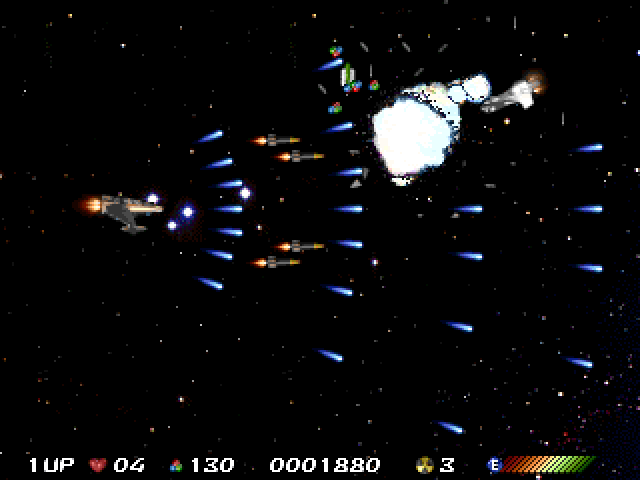 Gameplay of Nebula Fighter