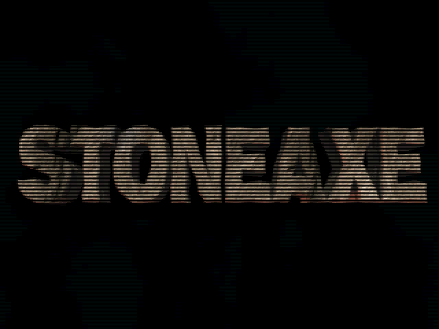Title screen of Stone Axe: Search for Elysium