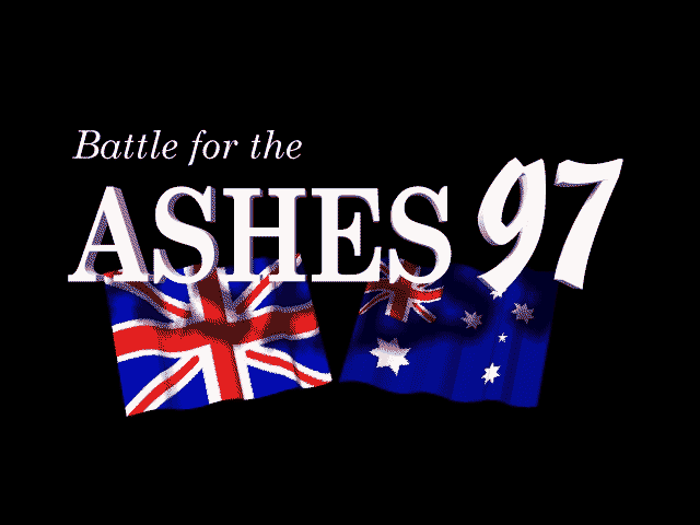Title screen of Battle for the Ashes 97