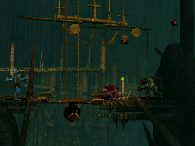 Gameplay of Oddworld: Abe's Oddysee