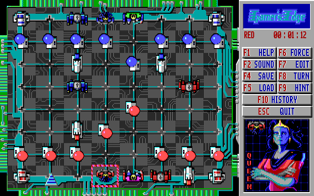 Gameplay of Cyberchess