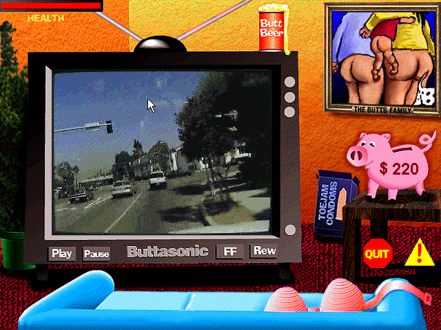 Gameplay of Seymore Butts Interactive 2: In Pursuit of Pleasure