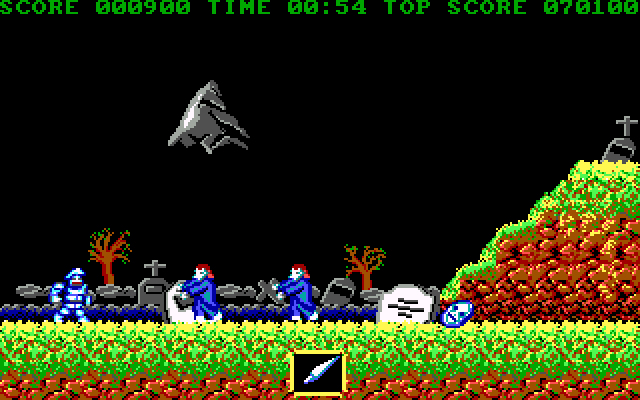 Gameplay of Ghosts 'N Goblins