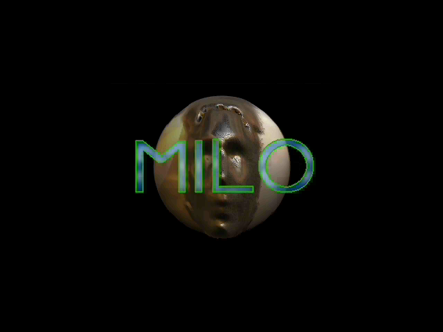 Title screen of Milo