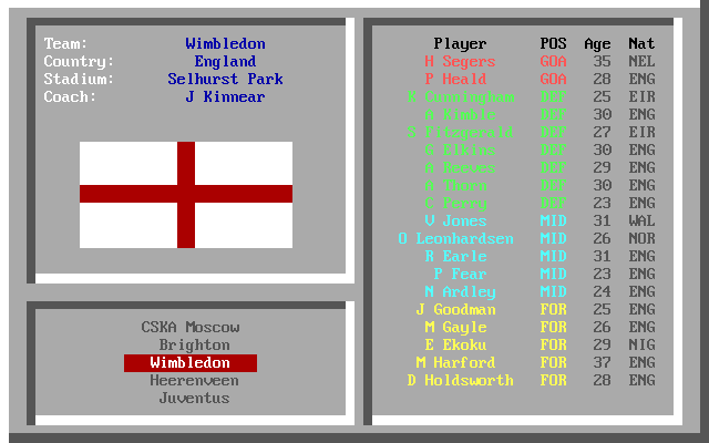Gameplay of Footy Fanatic