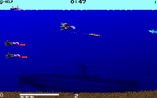 Gameplay of Submarine Fury
