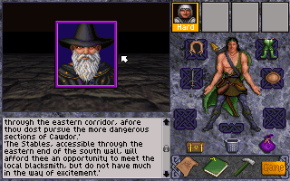 Gameplay of Ruins of Cawdor