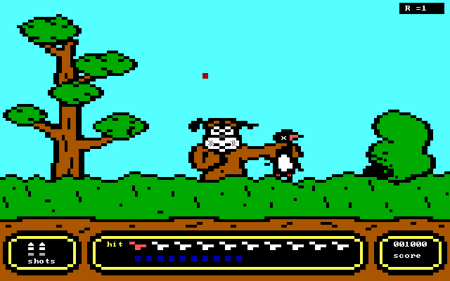 Gameplay of Duck Hunt (1995)