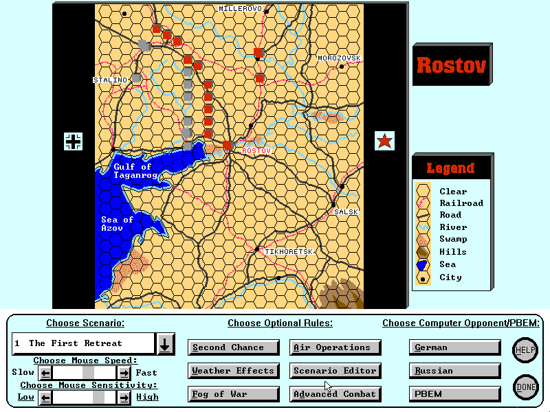 Gameplay of Rostov