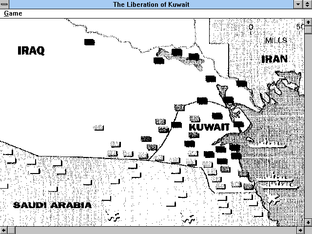 Gameplay of The Liberation of Kuwait