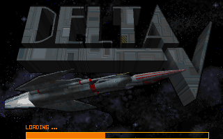 Title screen of Delta V