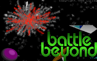 Title screen of Battle Beyond