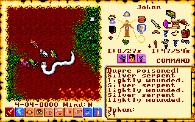 Gameplay of Ultima VI: The False Prophet