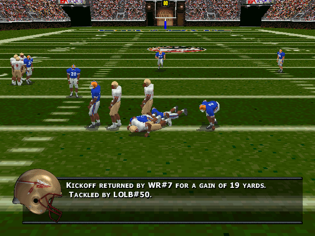 Gameplay of NCAA Football '98