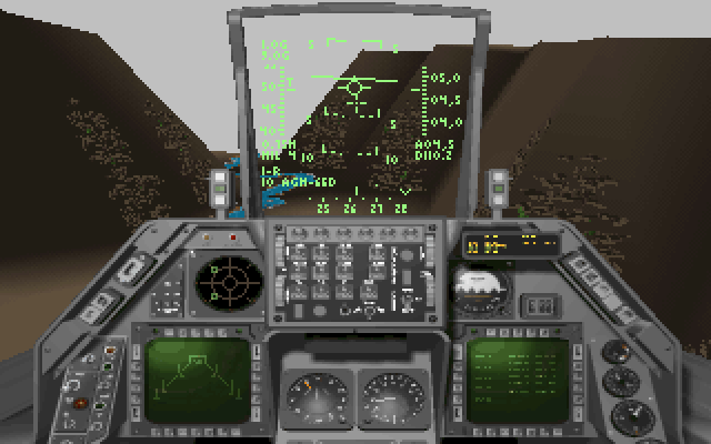 Gameplay of Strike Commander (CD-ROM Edition)
