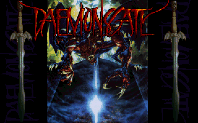 Title screen of Daemonsgate
