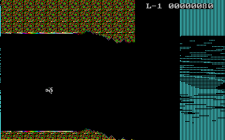 Title screen of HeliCave