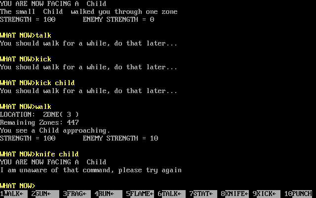 Gameplay of Survival Adventure