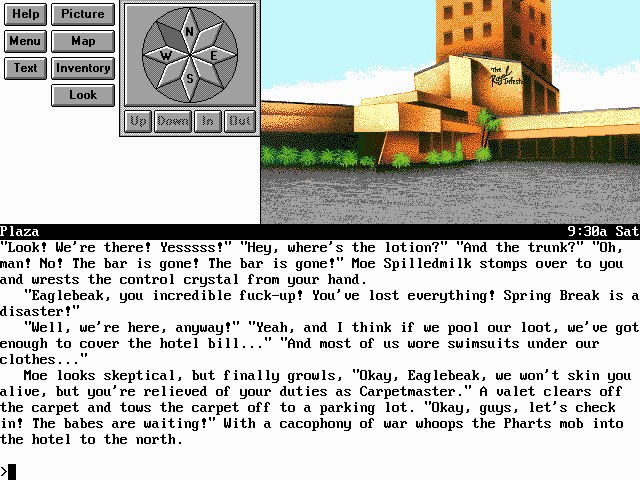 Gameplay of Spellcasting 301: Spring Break