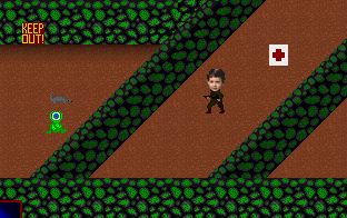 Gameplay of Adam the New Age Warrior in Time After Time