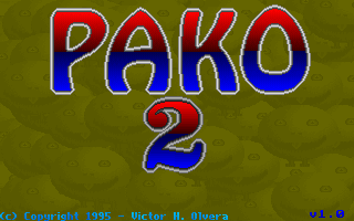Title screen of Pako 2