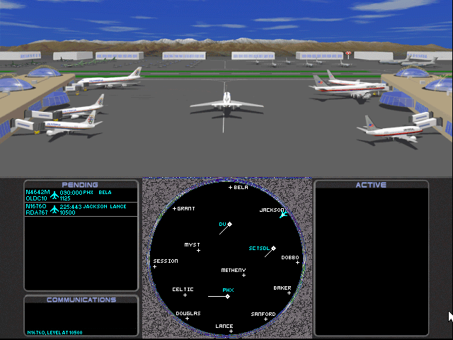 Gameplay of Air Havoc Controller