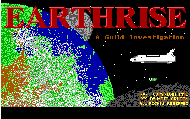 Title screen of Earthrise