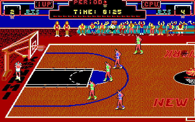 Gameplay of Double Dribble