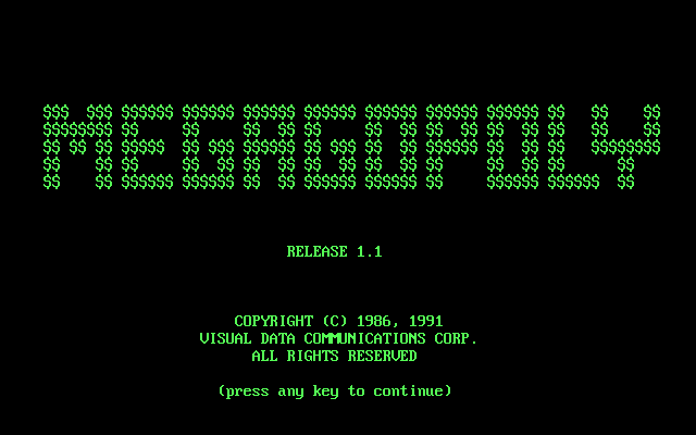 Title screen of Megaopoly