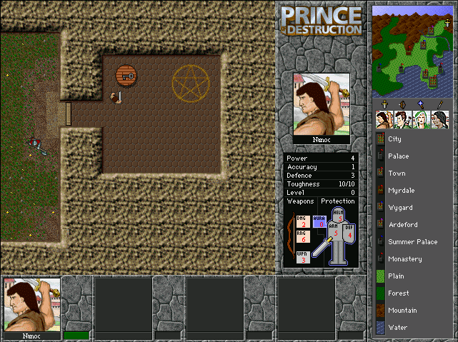 Gameplay of Prince of Destruction