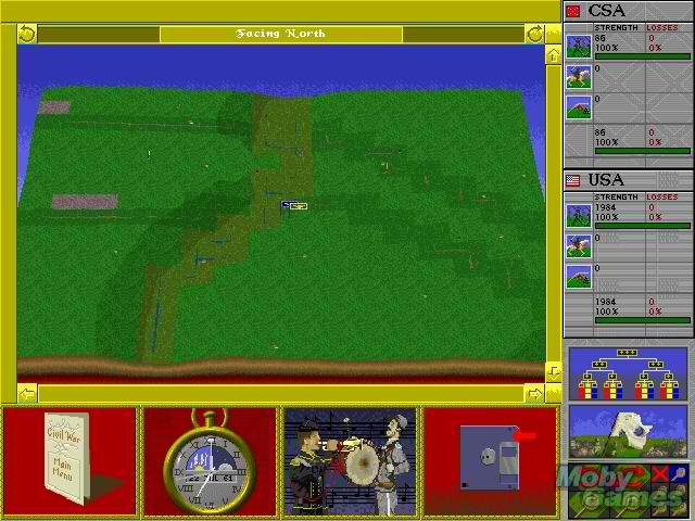 Gameplay of The Civil War (1995)