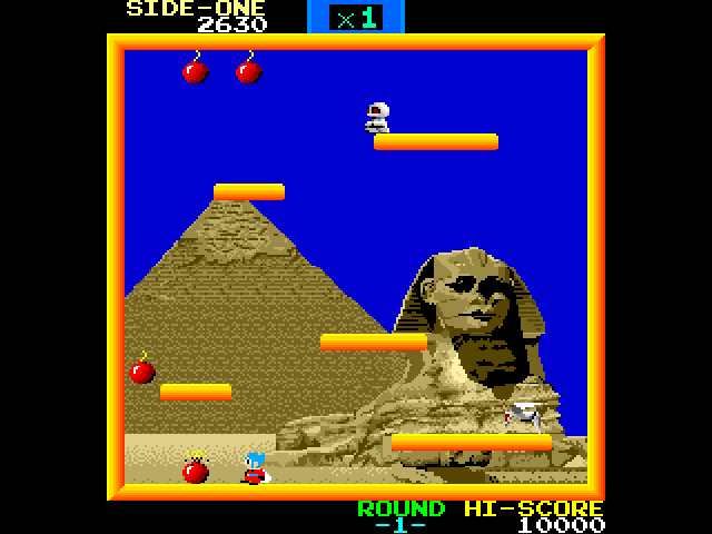 Gameplay of Bomb Jack