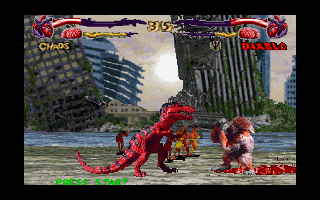 Gameplay of Primal Rage