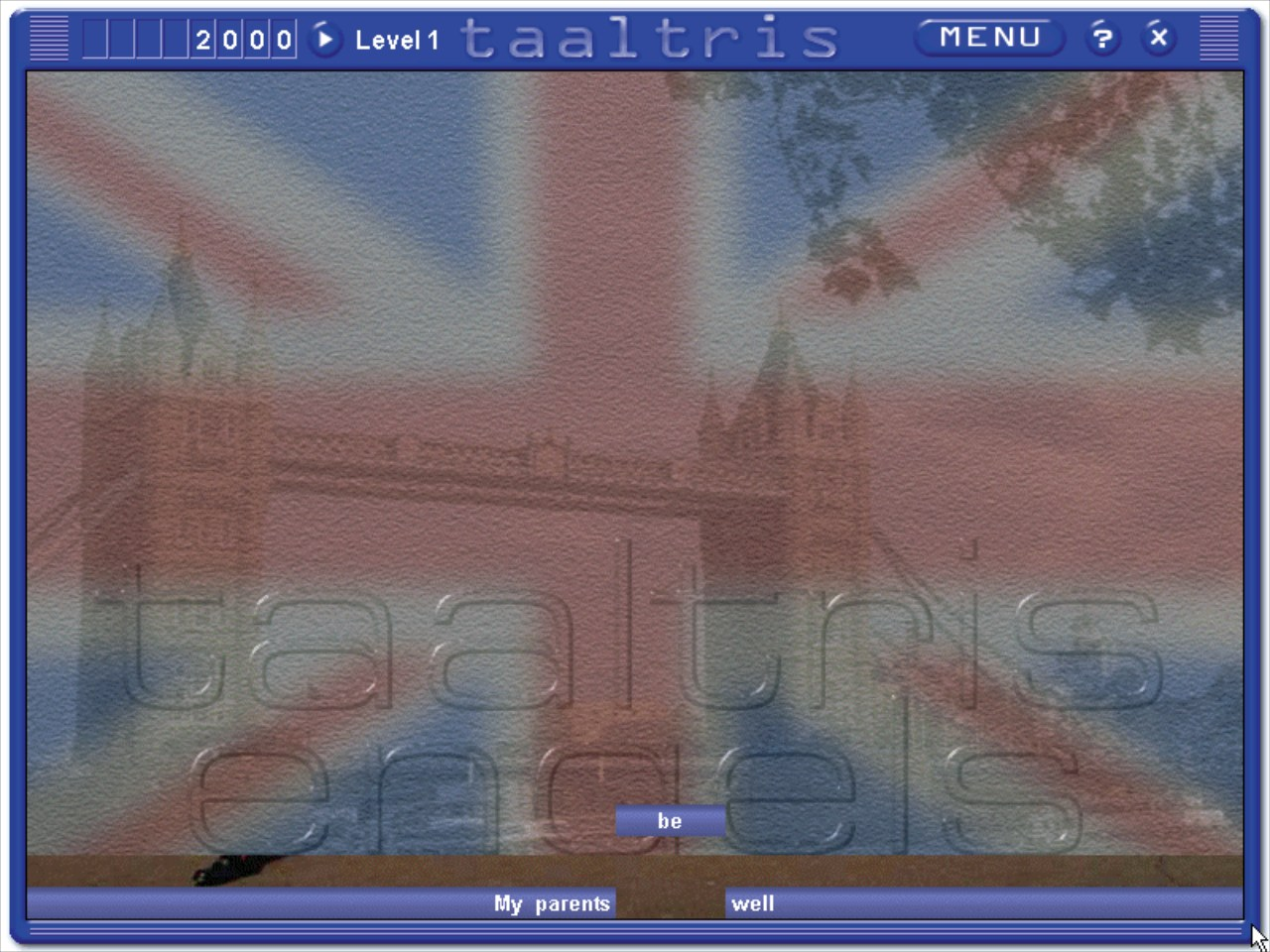 Gameplay of Taaltris