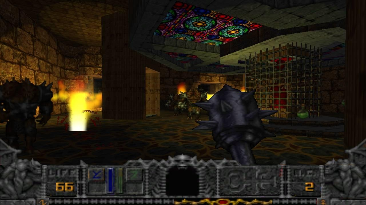 Gameplay of Hexen: Beyond Heretic