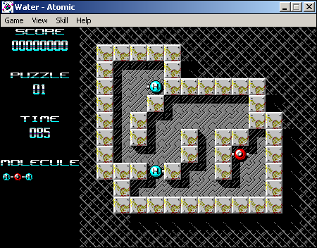 Title screen of Atomic
