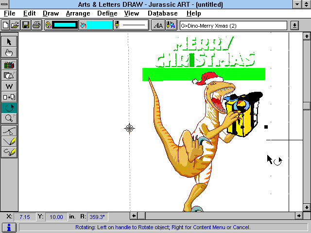 Gameplay of Jurassic Art