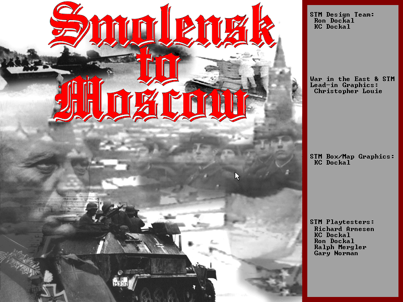 Title screen of Smolensk to Moscow