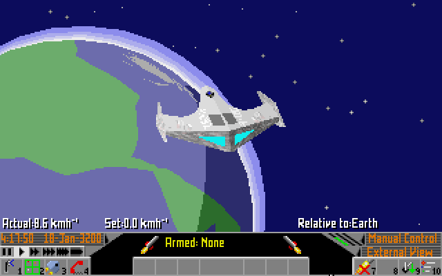 Gameplay of Frontier: Elite II