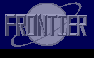 Title screen of Frontier: Elite II
