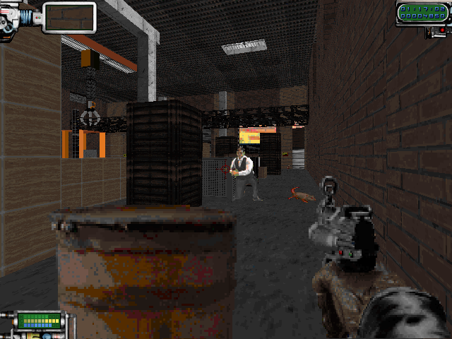Gameplay of William Shatner's TekWar